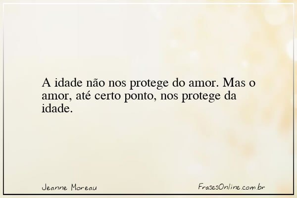 Frase de Jeanne Moreau