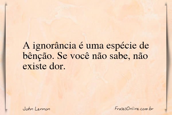 Frase de John Lennon