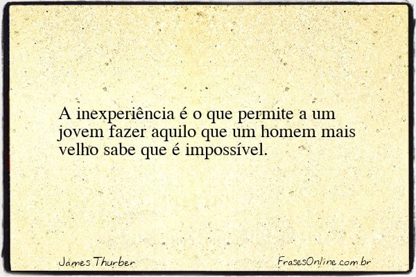 Frase de James Thurber