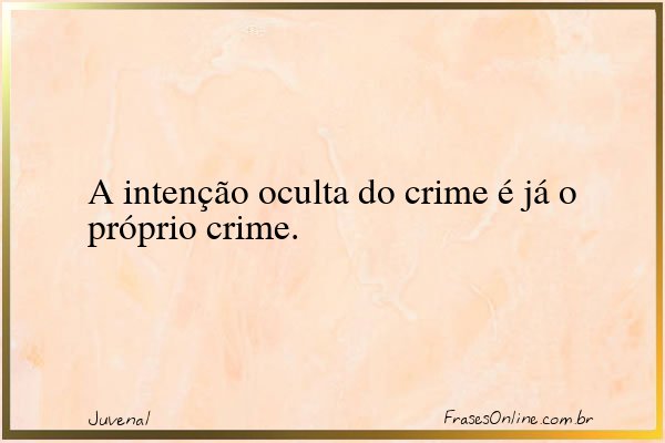 Frase de Juvenal