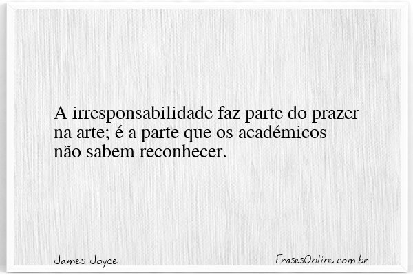 Frase de James Joyce