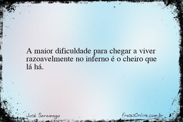 Frase de José Saramago
