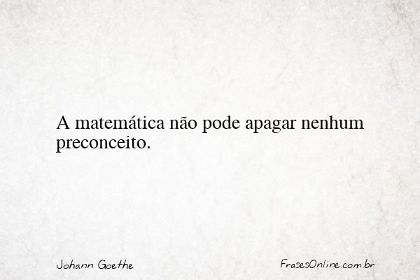 Frase de Johann Goethe
