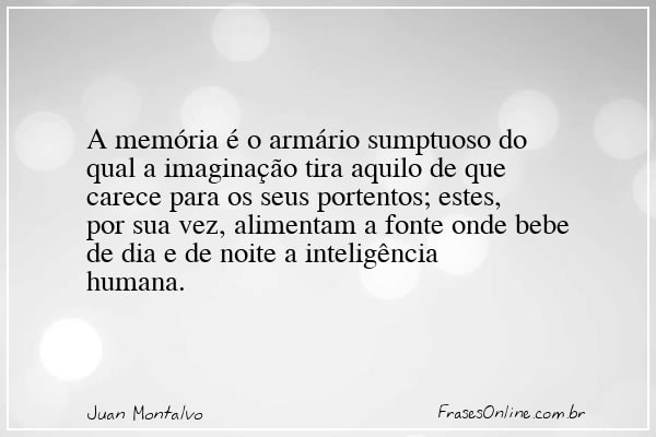 Frase de Juan Montalvo