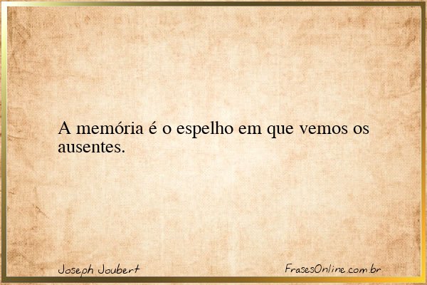 Frase de Joseph Joubert