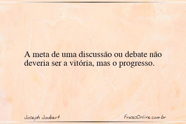 Frase de Joseph Joubert