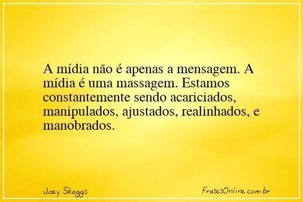 Frase de Joey Skaggs