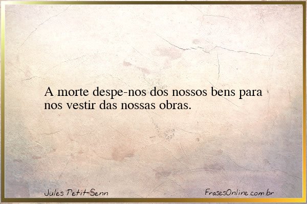 Frase de Jules Petit-Senn