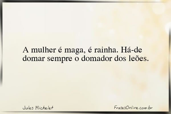 Frase de Jules Michelet