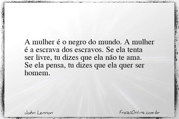 Frase de John Lennon