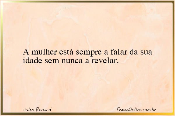Frase de Jules Renard