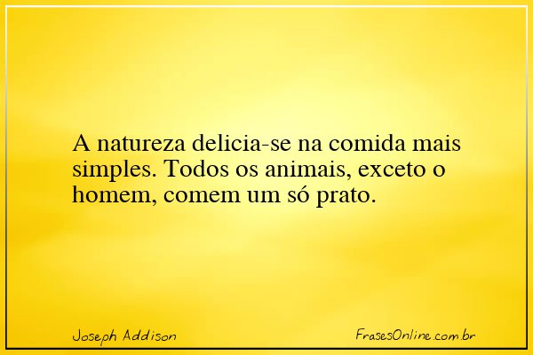 Frase de Joseph Addison