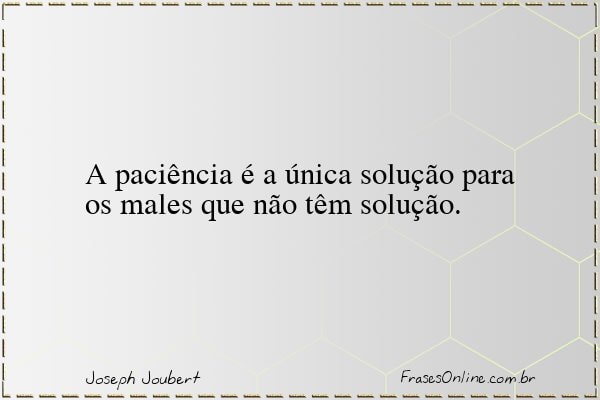 Frase de Joseph Joubert