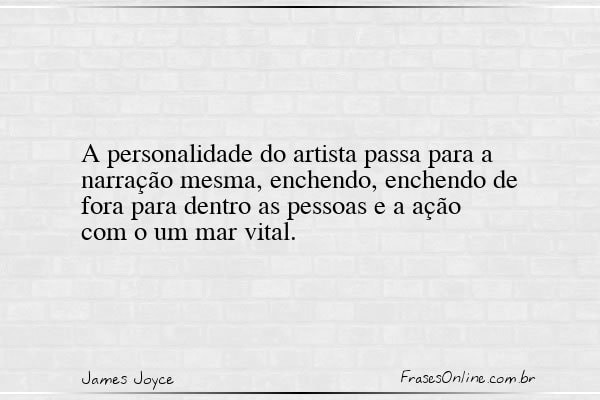 Frase de James Joyce