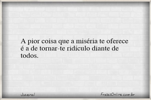 Frase de Juvenal