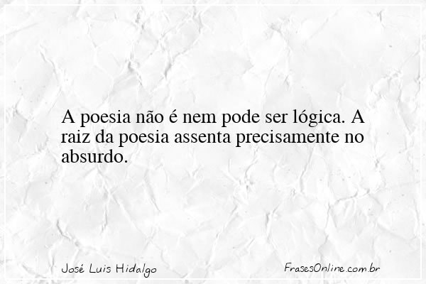 Frase de José Luis Hidalgo