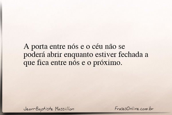 Frase de Jean-Baptiste Massillon