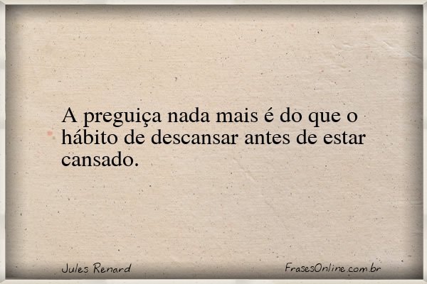 Frase de Jules Renard