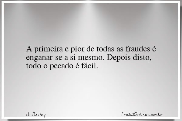 Frase de J. Bailey