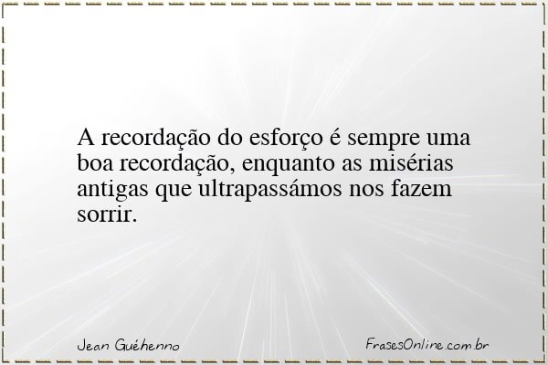 Frase de Jean Guéhenno