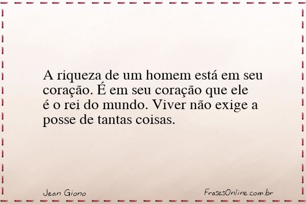 Frase de Jean Giono