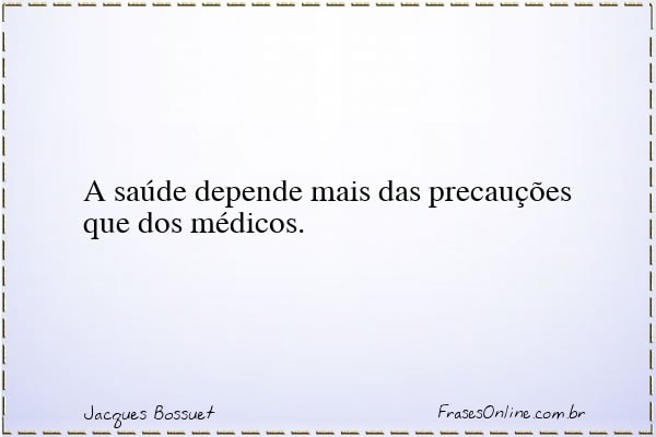 Frase de Jacques Bossuet