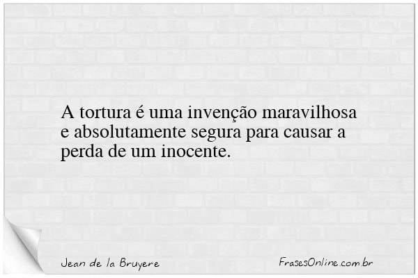 Frase de Jean de la Bruyere