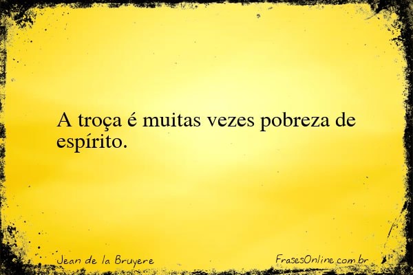 Frase de Jean de la Bruyere