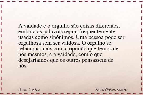 Frase de Jane Austen