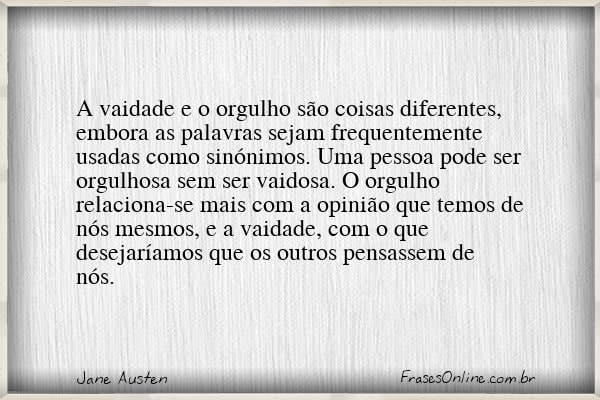 Frase de Jane Austen
