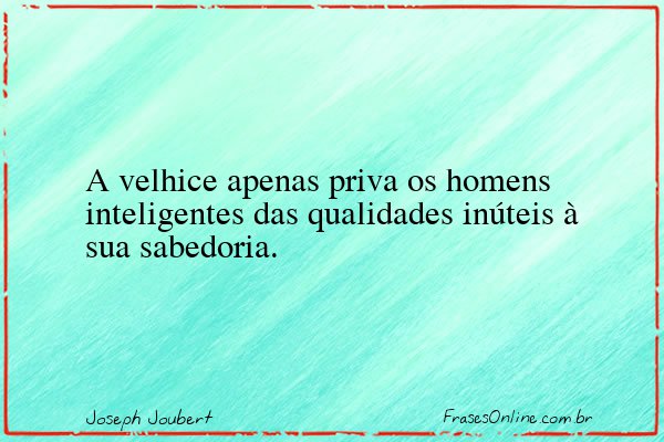 Frase de Joseph Joubert