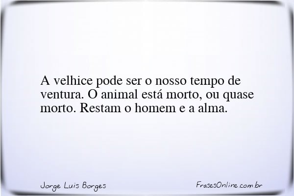 Frase de Jorge Luis Borges