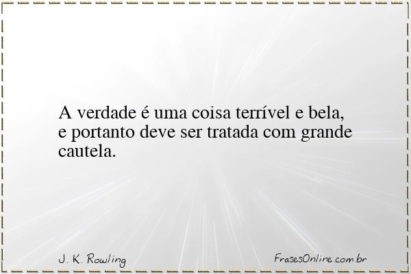 Frase de J. K. Rowling