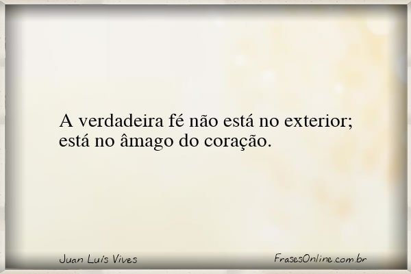 Frase de Juan Luís Vives