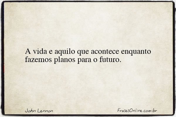Frase de John Lennon