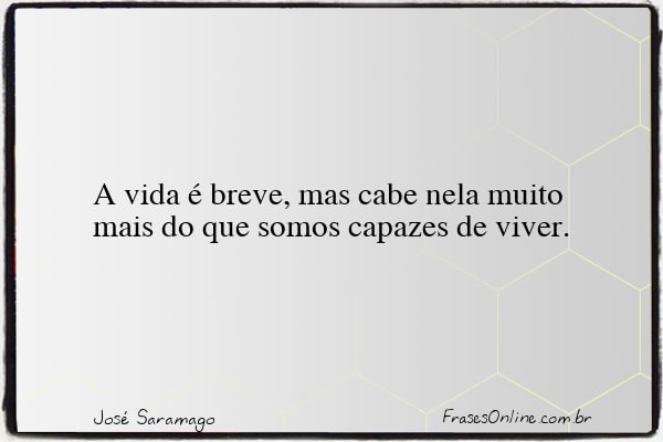 Frase de José Saramago