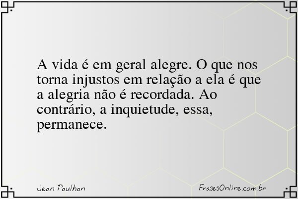 Frase de Jean Paulhan