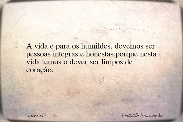 Frase de Juvenal
