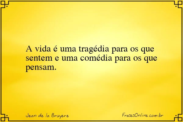 Frase de Jean de la Bruyere