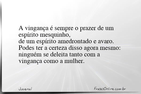 Frase de Juvenal