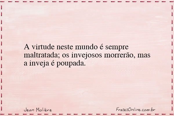 Frase de Jean Molière