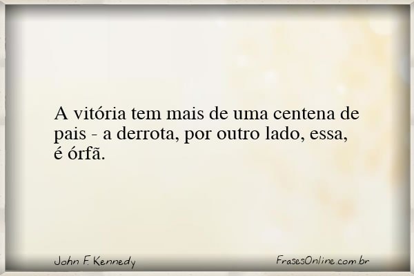 Frase de John F. Kennedy
