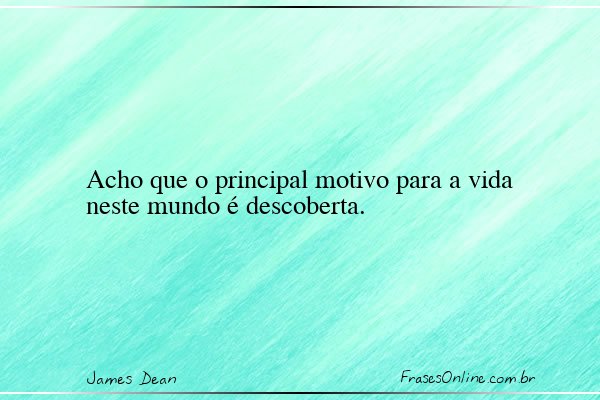 Frase de James Dean