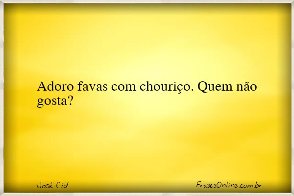 Frase de José Cid