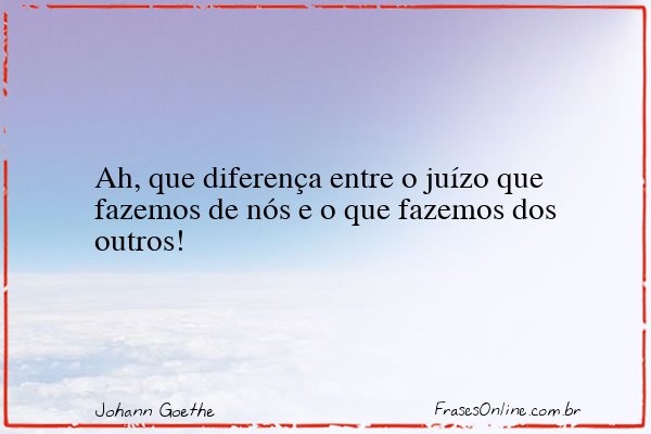 Frase de Johann Goethe