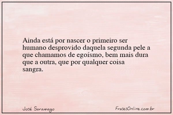 Frase de José Saramago