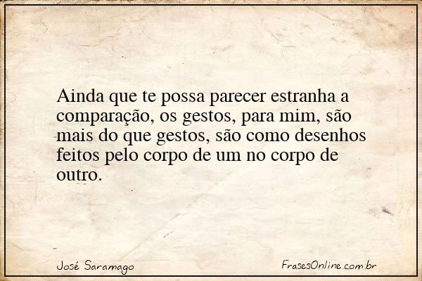 Frase de José Saramago