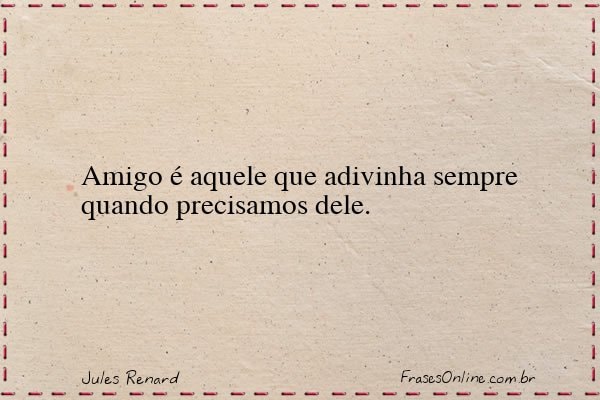 Frase de Jules Renard