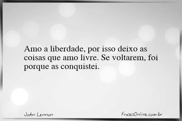 Frase de John Lennon