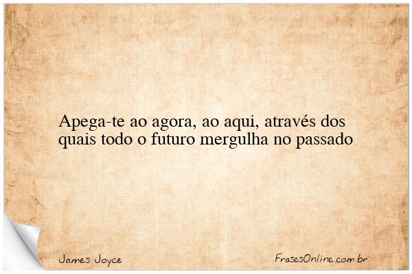 Frase de James Joyce